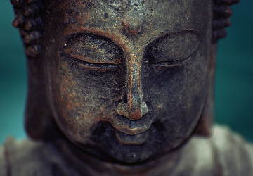 meditierender buddha