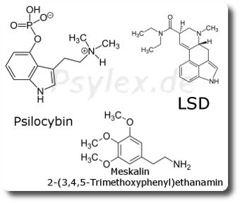 Psychedelika (LSD, Meskalin und Psilocybin)